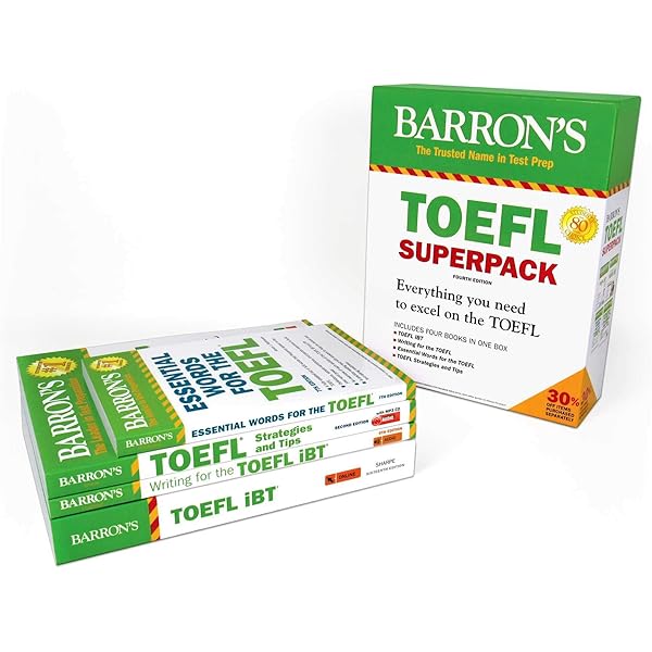 Amazon.com: TOEIC Superpack (Barron's Test Prep): 9781506258829